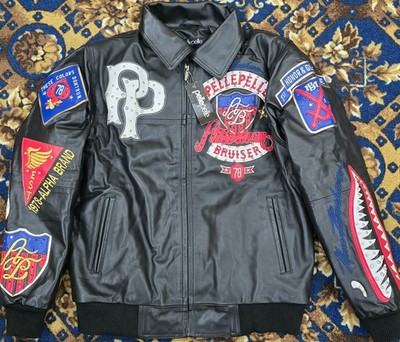 Pelle Pelle American Bruiser Jacket Men's M Pre-Owned Genuine Leather