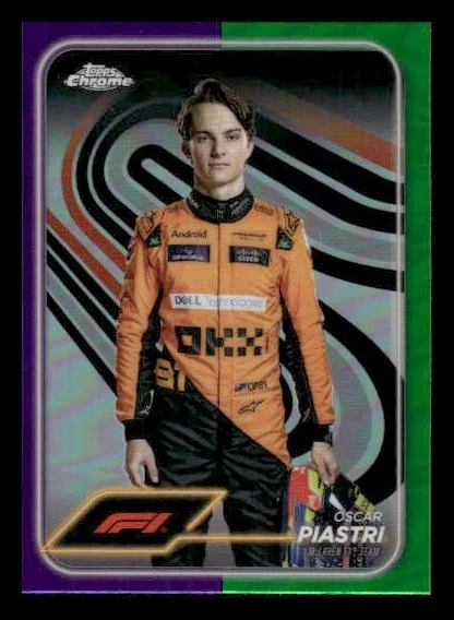 Oscar Piastri trading card