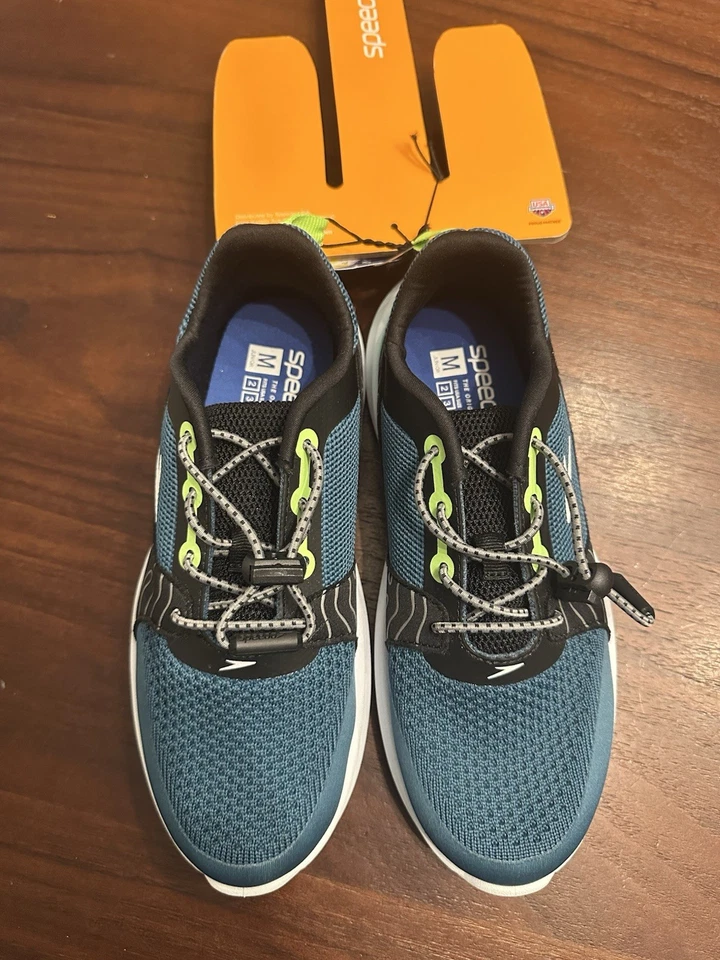 Speedo Niños Junior Squa Trek Aqua Natación Agua Zapatos Surf Walker Verde M 2/3 Foto 3 de 4