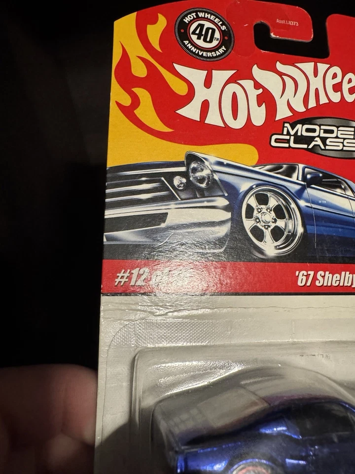 HOT WHEELS MODERN CLASSICS '67 SHELBY GT-500 12/15 Azul (arruga) Foto 3 de 3