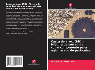 Jeovanny A. Marticion | Casca de arroz (RH) - Mistura de serradura como...
