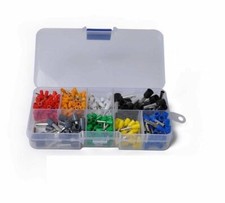 400pcs Wire Copper Crimp Connector Insulated Cord Pin End Terminal