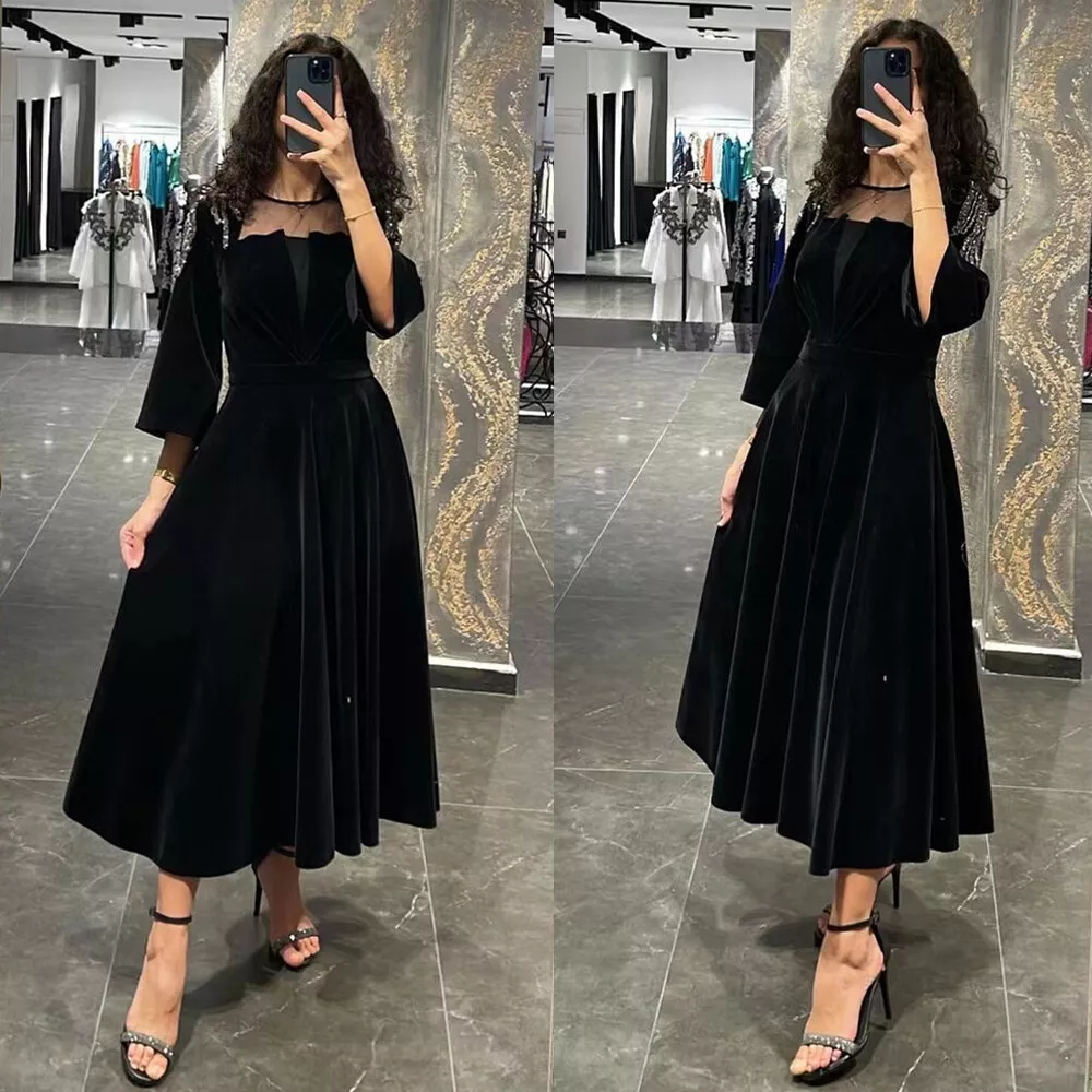 chanel black cocktail dress size