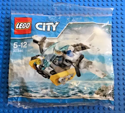 LEGO - CITY - ( SET 30346 - HÉLICOPTÈRE ÎLE PRISON ) - NEUF