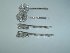 RHINESTONE BOBBY PINS HAIR PINS UP DO HAIR ACCESSORY