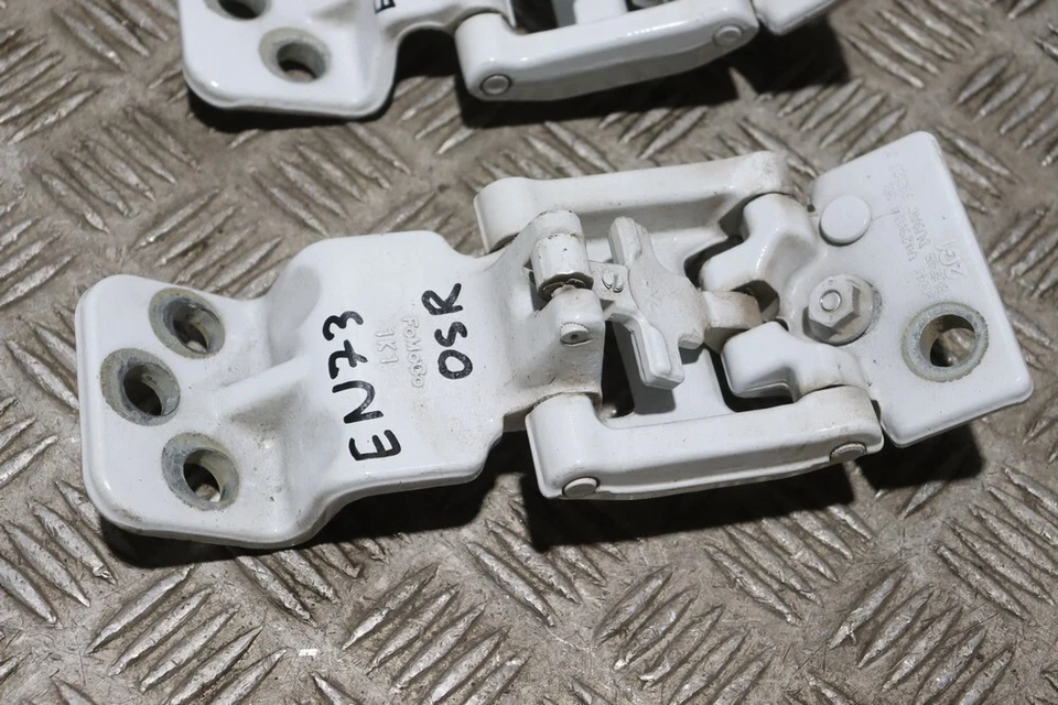 Bisagras de puerta trasera Ford Transit 350 MK8 OSR en blanco congelado 2019-2024 En73 Foto 3 de 4