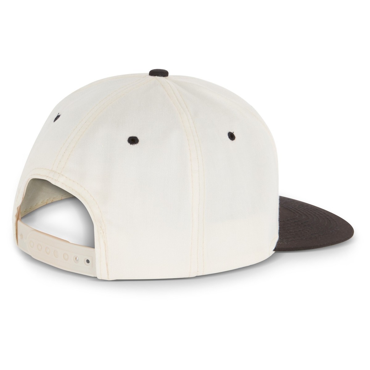 Retro Snapback Hat Adjustable Two-Tone Baseball Cap Unisex Vintage Retro Style Plain Two Tone Trucker Hat Adjustable  main image 2