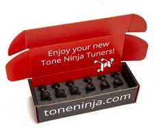 Genuine Tone Ninja Tuners, 3x3, Black