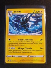 Pokemon Regne de Glace EB06 VF REVERSE 51/198 Zéblitz Rare Epee et Bouclier 