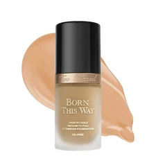 Too Faced Born This Way Natural Finish Longwear Liquid Foundation, Light Beige,