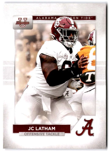 2023 Bowman University Alabama Crimson Tide J.C. Latham #18