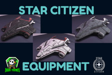 STAR CITIZEN HERCULES STARLIFTER PLUSHIE - A2  C2  M2 PLUSHIE TOY IN-GAME ITEM