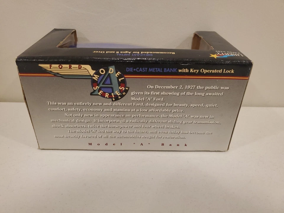 Liberty Classics Eagle Food Centers 100 años Ford Modelo A Banco Especificaciones Fundido NUEVO Foto 2 de 4