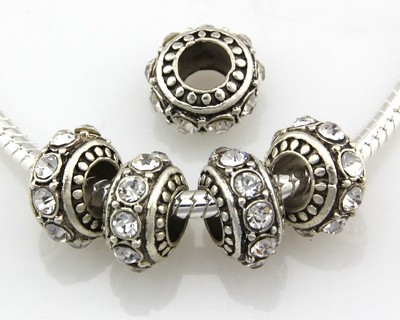 Charm Pandora Donna Pandora Moments In Argento Cristallo 790018C01 - Foto 5