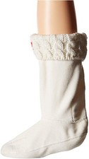 Hunter ESF15532 Kids Girl Original Half Cardigan 6 Stitch Boot Socks Size M