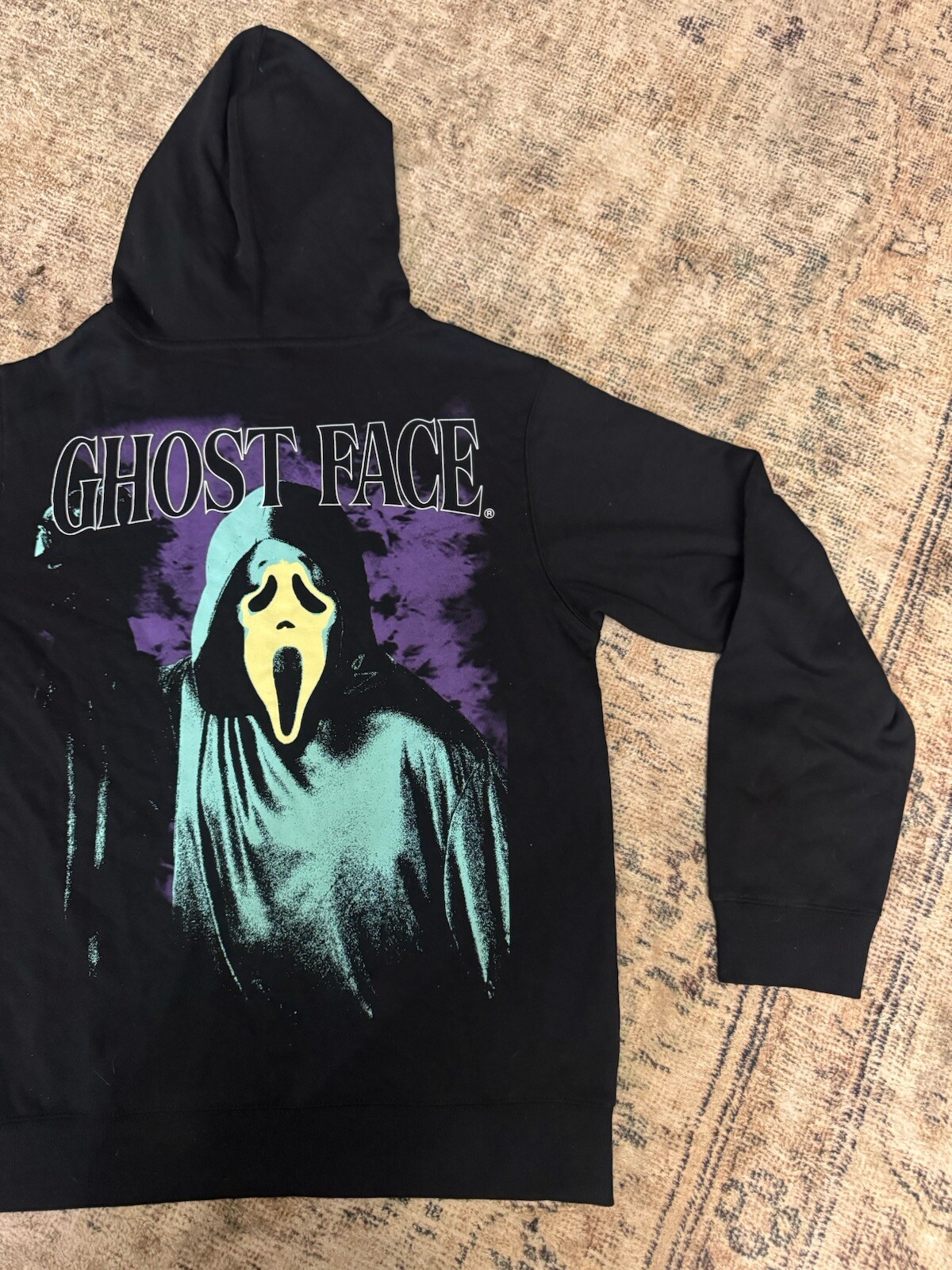 Ghost face Pullover Hoodie Medium. - image 9