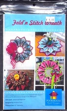 POORHOUSE QUILL DESIGNS FOLD'R STITCH WROATH POD-210 DESIGNED BY: KRISTINE POOR