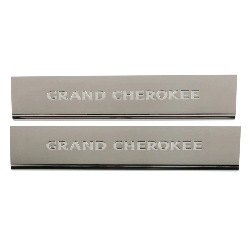 Juego de 4 protectores de umbral de puerta para Jeep Grand Cherokee 2011-2022 Mopar genuino 82212118 Foto 2 de 4