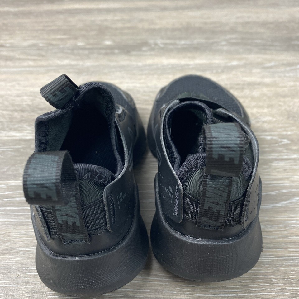 Nike Flex Runner 9C Black White Kids Preschool Running Shoes FN1449005