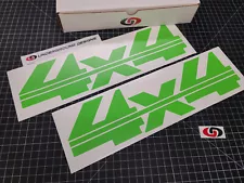 4x4 Decals (2pk) Lined Chevy Silverado Stickers GMC C/K 1500 2500 Trucks 1988-98