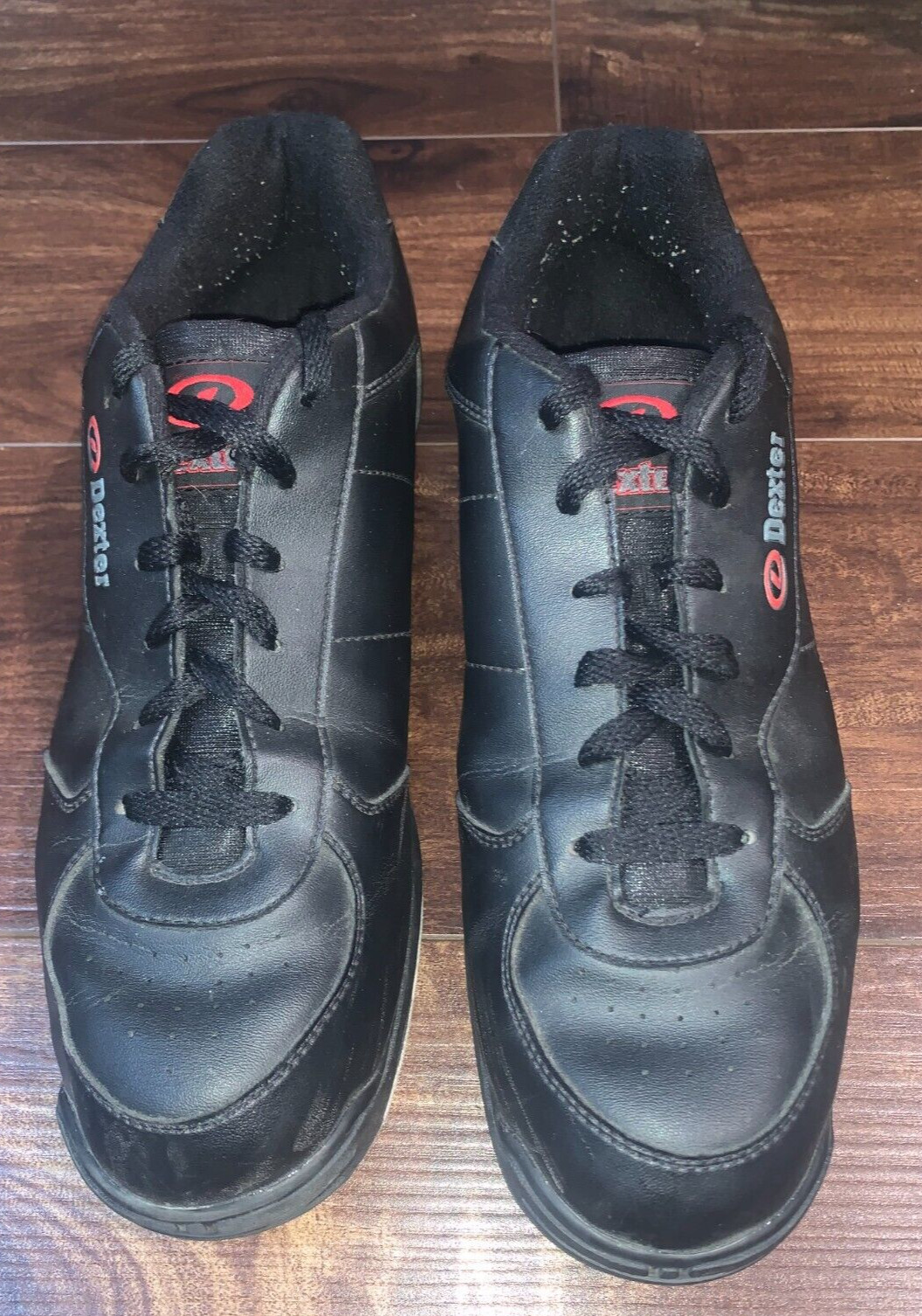 Dexter Bowling Shoes Black Ricky II Leather Lace Up M… Gem