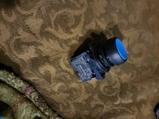 Allen Bradley Blue Pilot Light w/ 800F-X10 Ser. A Lamp Module