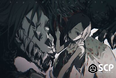 Anime konya666 girls scp foundation short Playmat Game Mat Desk