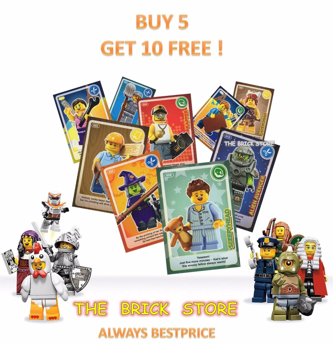 LEGO CREATE THE WORLD TRADING CARDS SERIES BESTPRICE ON EBAY