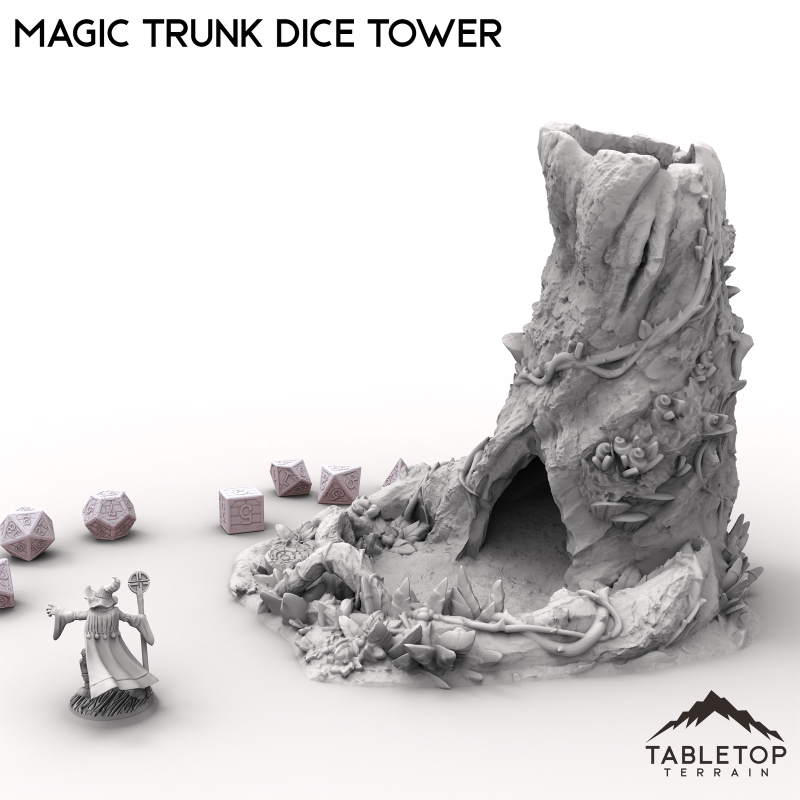 Magic Trunk Magic Trunk Dice Tower - Fantasy DND Dungeons and Dragons | eBay