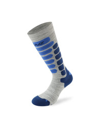  LENZ Skiing Kids 2.0 hellgrau blau Socken Strümpfe Kinder NEU Skisocken j20