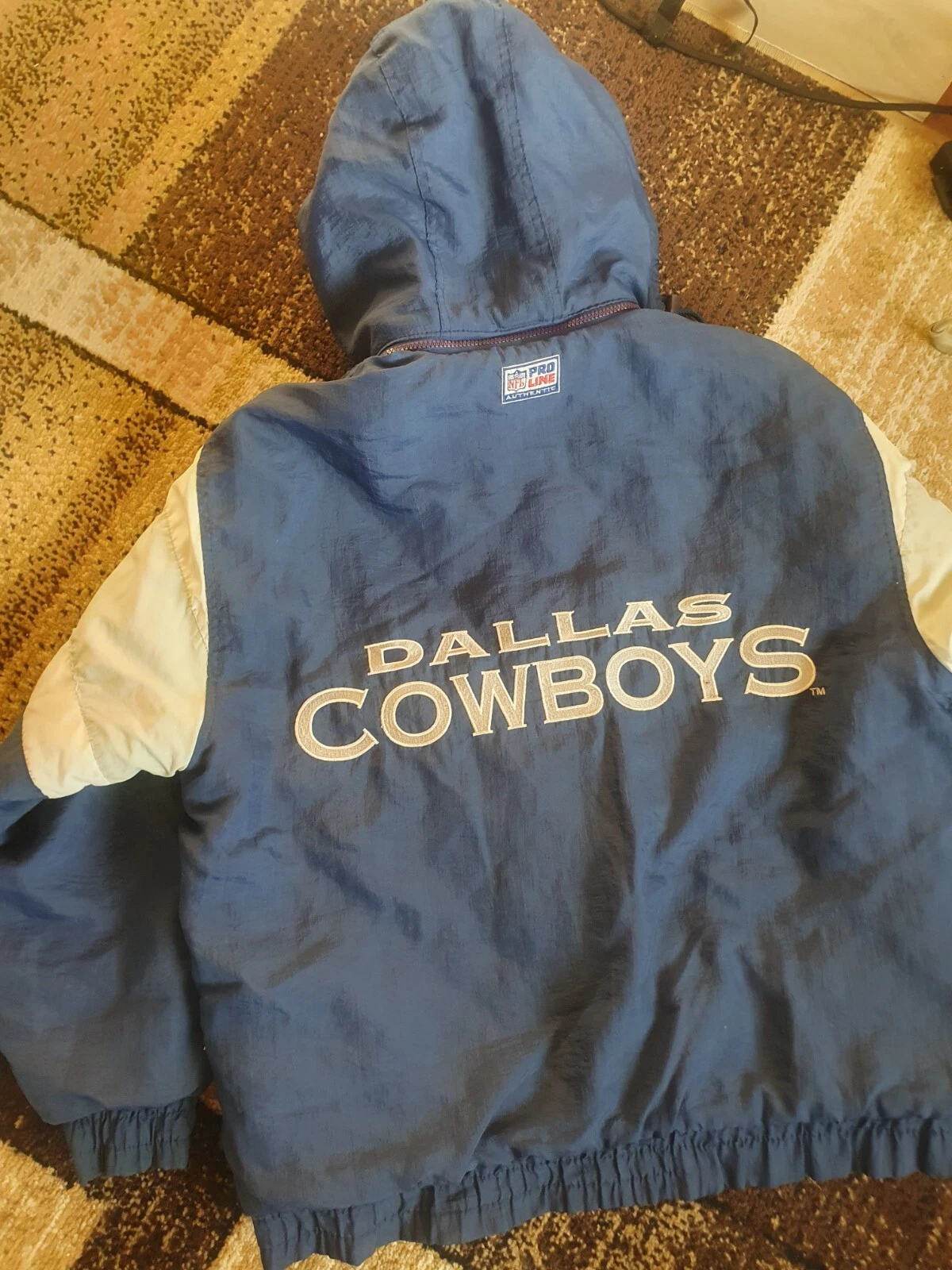 Dallas Cowboys Vtg Pro Line Logo Athletic Jacket sz L