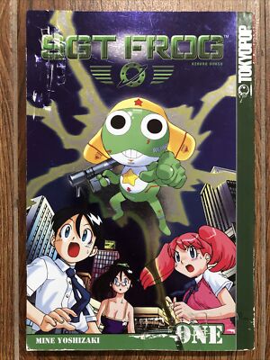Sgt. Frog Keroro Gunso Vol. 1 by Mine Yoshizaki Tokyopop Japan