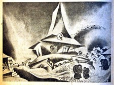 1946 Palestine ISRAEL JEWISH Hebrew ART BOOK Socialism RYBACK BUDKO SZYK CHAGALL