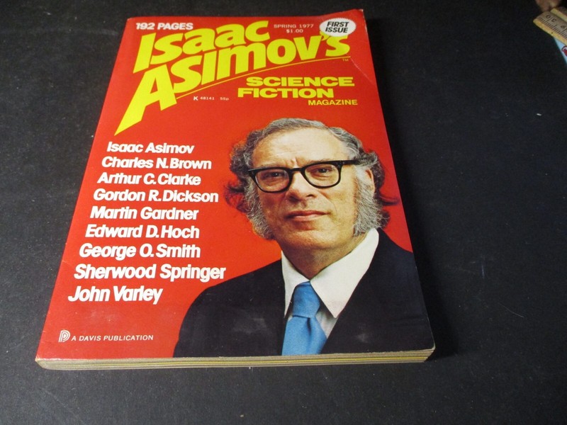 Isaac Asimov's Science Fiction Magazine Spring 1977 1st Issue