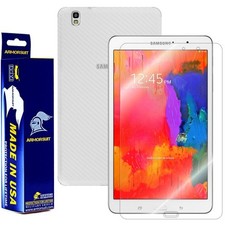 ArmorSuit MilitaryShield Samsung Galaxy TabPRO 8.4 Screen  White Carbon Skin