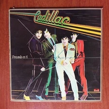 Cadillac – Pensando En Ti [1981] Vinyl LP Pop Spain Polydor Records Si Faltas Tu