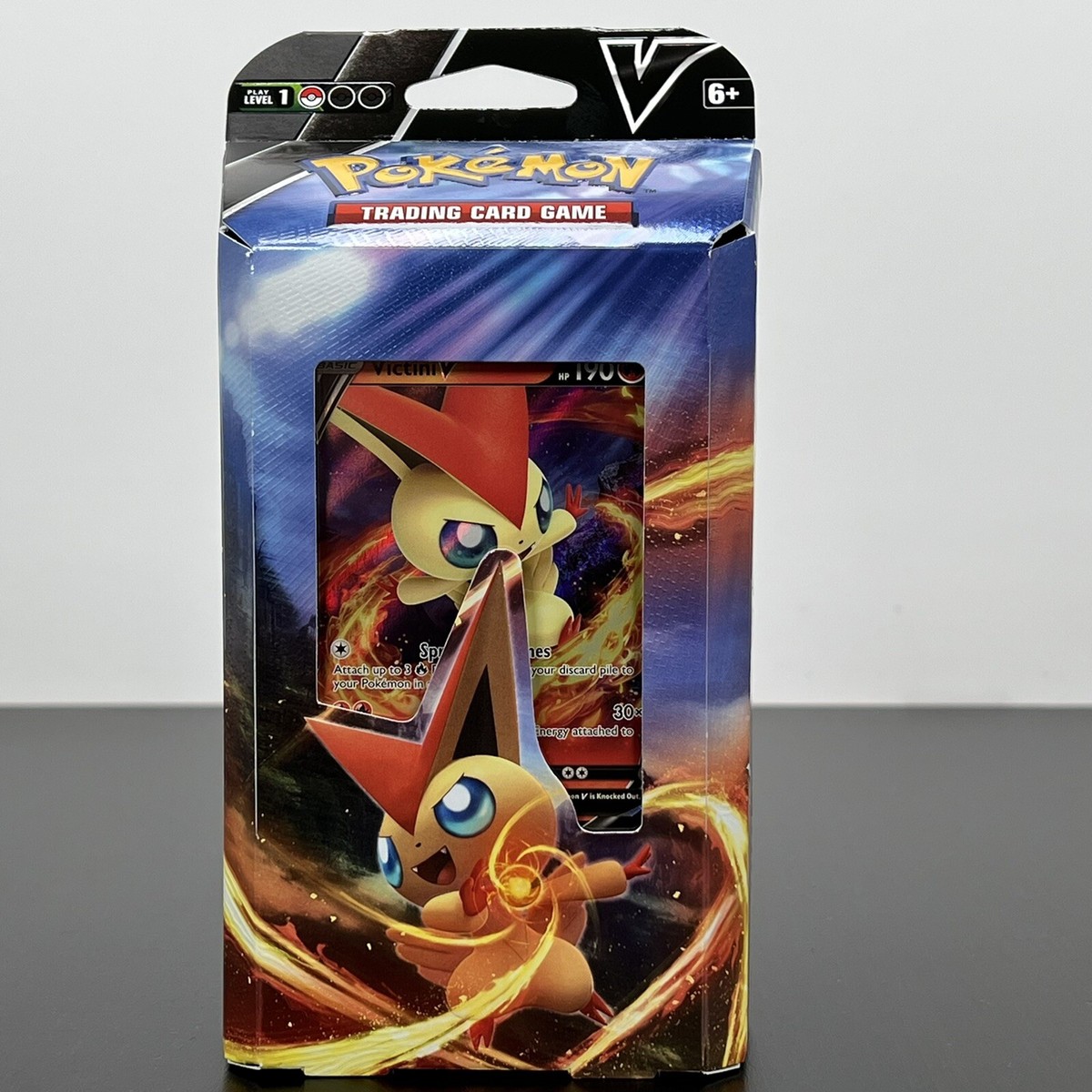 pokmon trading card game victini v battle deck 2 large metallic coins Pokemon TCG: VICTINI V Battle