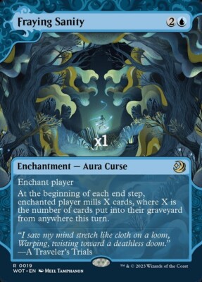 MTG Wilds of Eldraine: Enchanting Tales WOT Fraying Sanity MINT