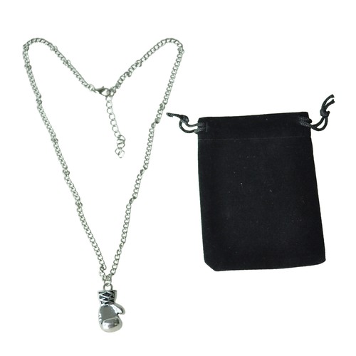 Silver Fashion Lovely Boxing Glove Necklace Boxing match Jewelry