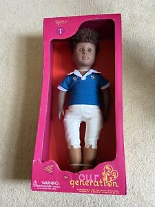 Our Generation Tyler 18" African American Boy Doll New!!!