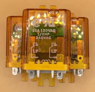Cornell-Dubilier Electronics 222D10-12B 2PDT 120 OHMS 12 VDC