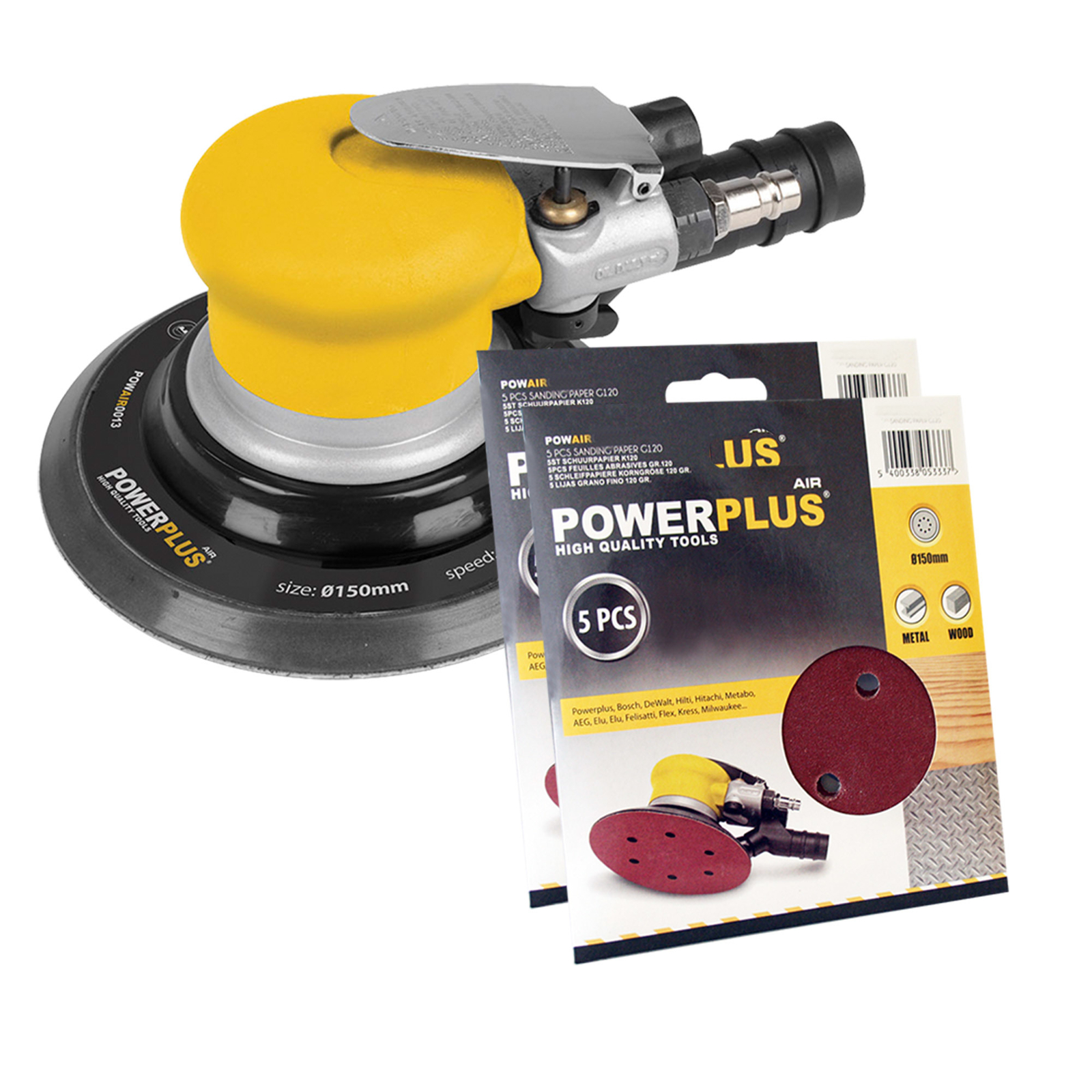 Image of PowerPlus POWAIR0013 product page on eBay