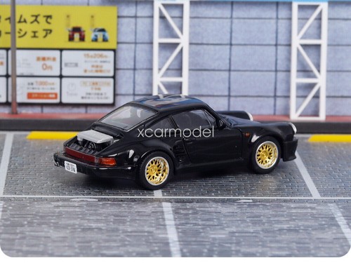 Modello auto pressofusa Master scala 1/64 Porsche 930 BlackBird nero2 regalo - Foto 5 di 6