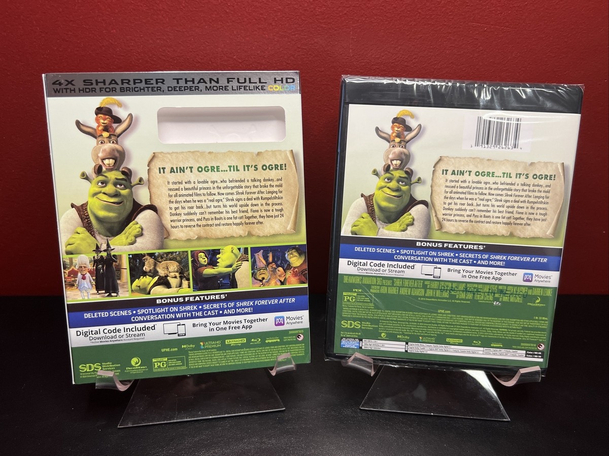 Shrek Forever After (4K UHD+Blu-ray+Digital+Near Mint