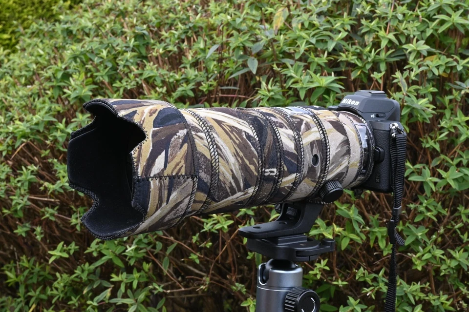 OUTDOOR PHOTOGRAPHY GEAR Nikon Z 70 200 f2.8 VR S Neoprene Protezione Obiettivo Premium Gamma Tessuti