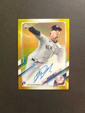 2021 Topps Chrome Rookie Auto Nick Nelson #RA-NNE Gold Refractor /50 RC