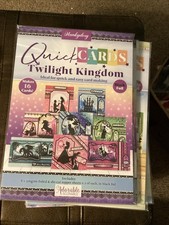 Hunkydory Twilight Kingdom Quick Cards Kit with Black Foil. Makes 16 Cards NIP