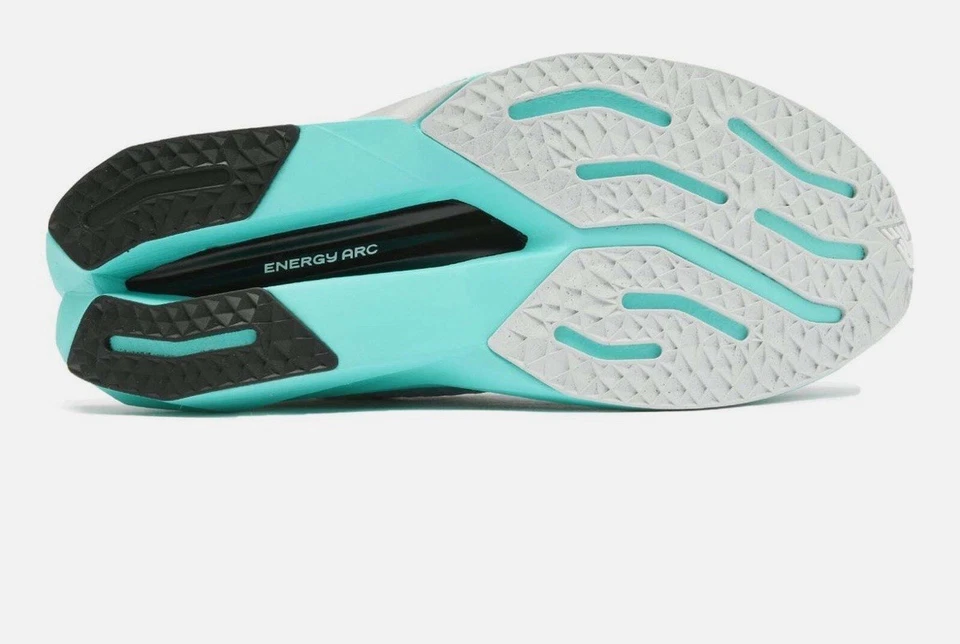 New Balance FuelCell SuperComp Trainer v3 Hombre’s 12 Blanco Turquesa Sin tapa N.I.B. Foto 3 de 4