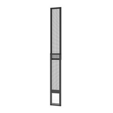 Hakuna Pets V2 Patio Screen Pet Door Insert for Sliding Doors - 55-84" Tall