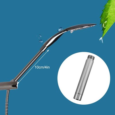 G1/2inch Home Bathroom Shower Extension Tube Rainfall Shower Head Arm Bracket